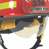 MSA Cairns Amber Tuffshield Defender Visor with Hardware 10077118 CAIRNS at Curtis - Tools for Heroes