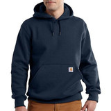 Carhartt Rain Defender Paxton Heavyweight Hooded Sweatshirt New Navy