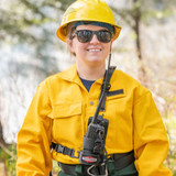 True North Stealth Radio Harness worn