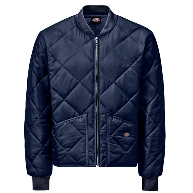 Dickies Diamond Quilted Jacket Front