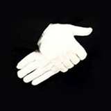 Hero's Pride Raised Pointing Slip-On Parade Gloves