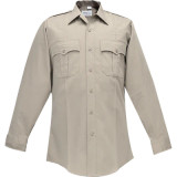 Flying Cross Duro Poplin Valor Long Sleeve Shirt Silver Gray