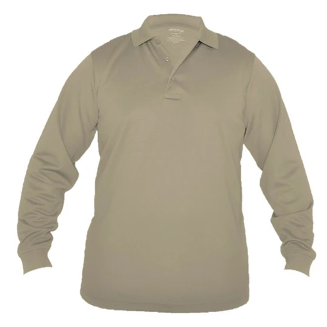 Elbeco Ufx Long Sleeve Tactical Polo Tan