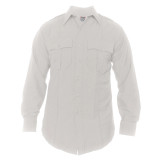 Elbeco DutyMaxx Long Sleeve Poly/Rayon Stretch Shirt White