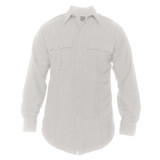 Elbeco DutyMaxx Long Sleeve Poly/Rayon Stretch Shirt White