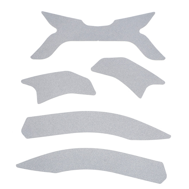 MSA Cairns Textile Retro Reflective Stickers, Gray