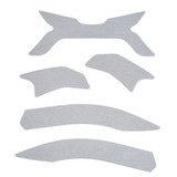 MSA Cairns Textile Retro Reflective Stickers, Gray