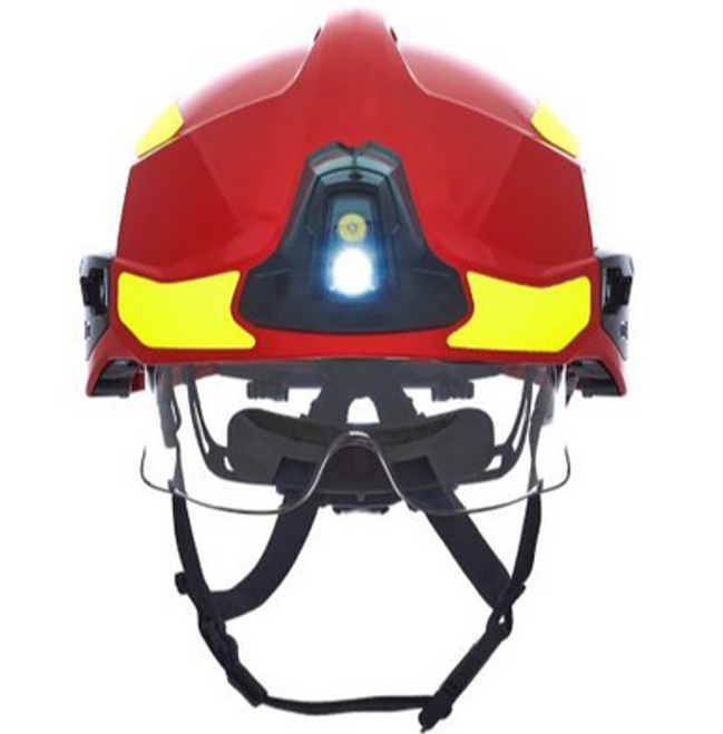 MSA Cairns XR2 Non-Vented Technical Rescue Helmet Red 1