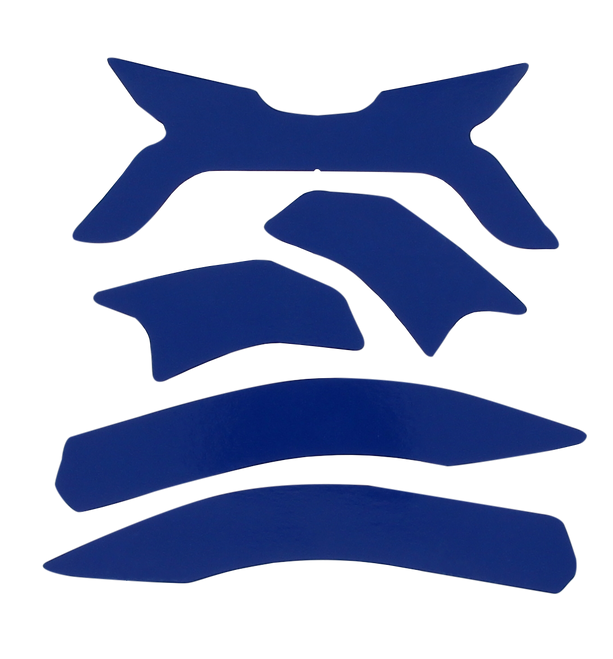 MSA Cairns Vinyl Retro Reflective Stickers, blue