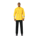 Workrite 7 oz. Sigma Twill Yellow Wildland Jacket 2